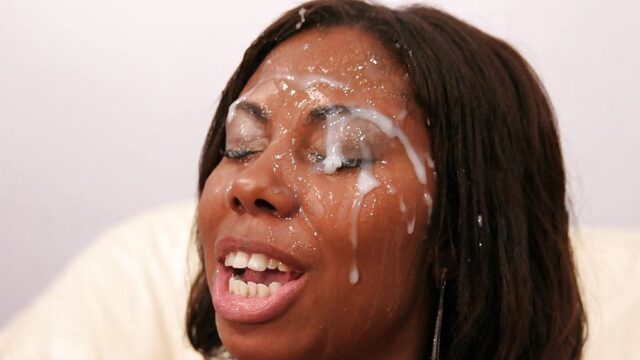 Ghetto Gagger Gets A Facial